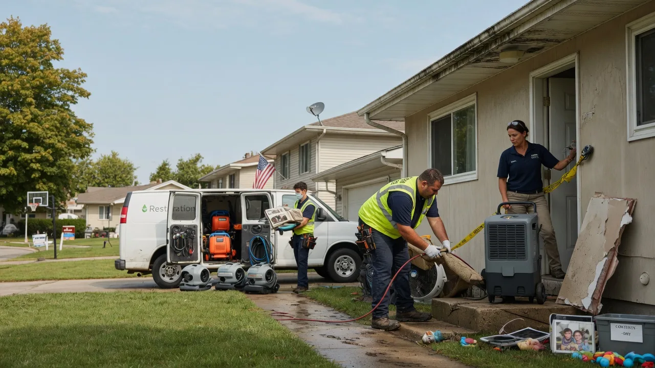 Water Damage Restoration in Sapulpa, OK near me